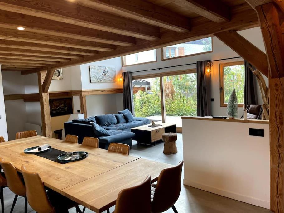 Megeve Demi Quartier Chalet 12 P ภายนอก รูปภาพ